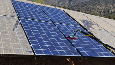 Read more about the article Solar Panel Cleaning at Thacher School in Ojai, CA