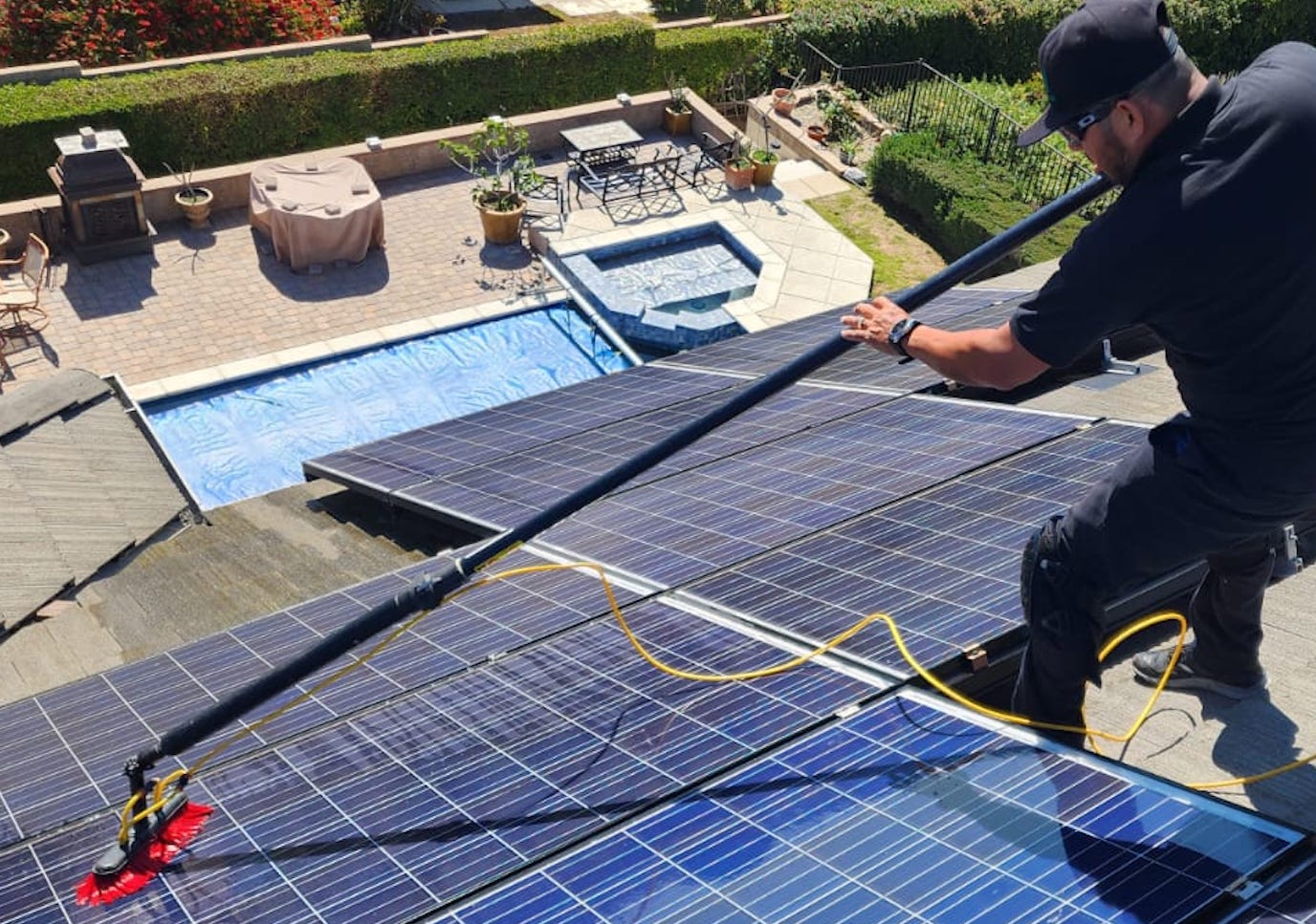 professional solar panel cleaning in Camarillo