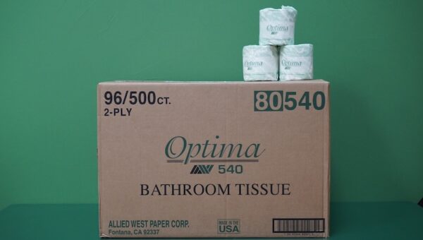 Optima Bathroom Tissue - 2-Ply - Small Core