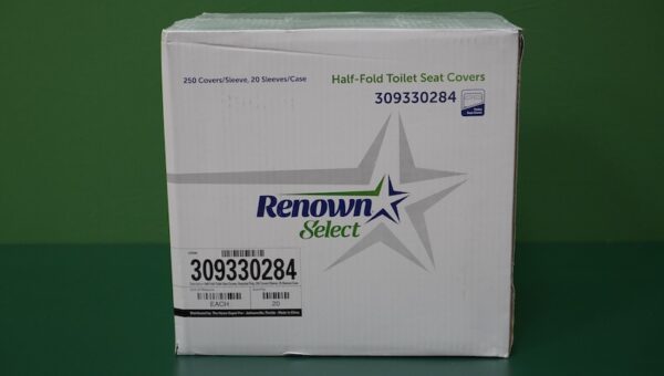 Renown Select Half-Fold Toilet Seat Cover