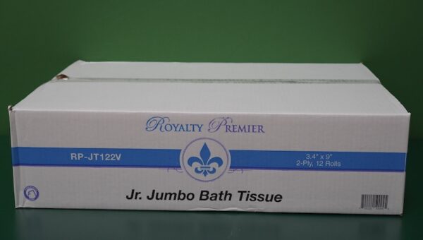 Royalty Premier - Jr. Jumbo Bath Tissue - 2-ply - 12 Rolls